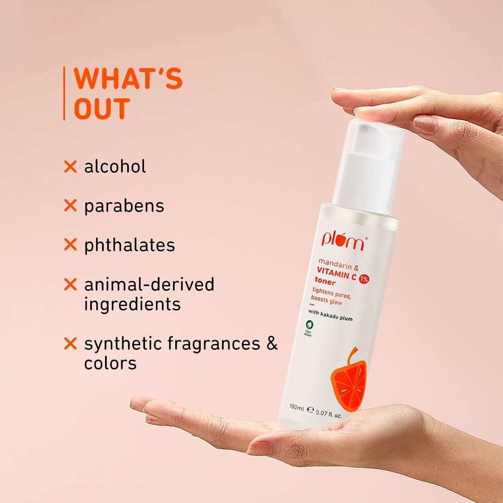 Plum Mandarin & Vitamin C Toner : 150 ml