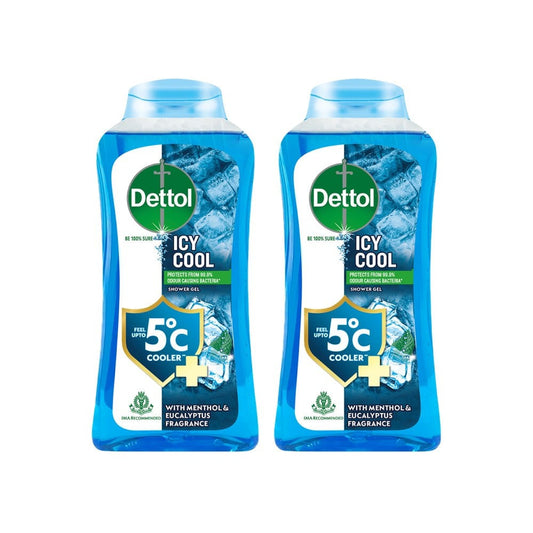 Dettol Icy Cool Shower Gel (250 ml) - Pack of 2 : 2 x 250 ml