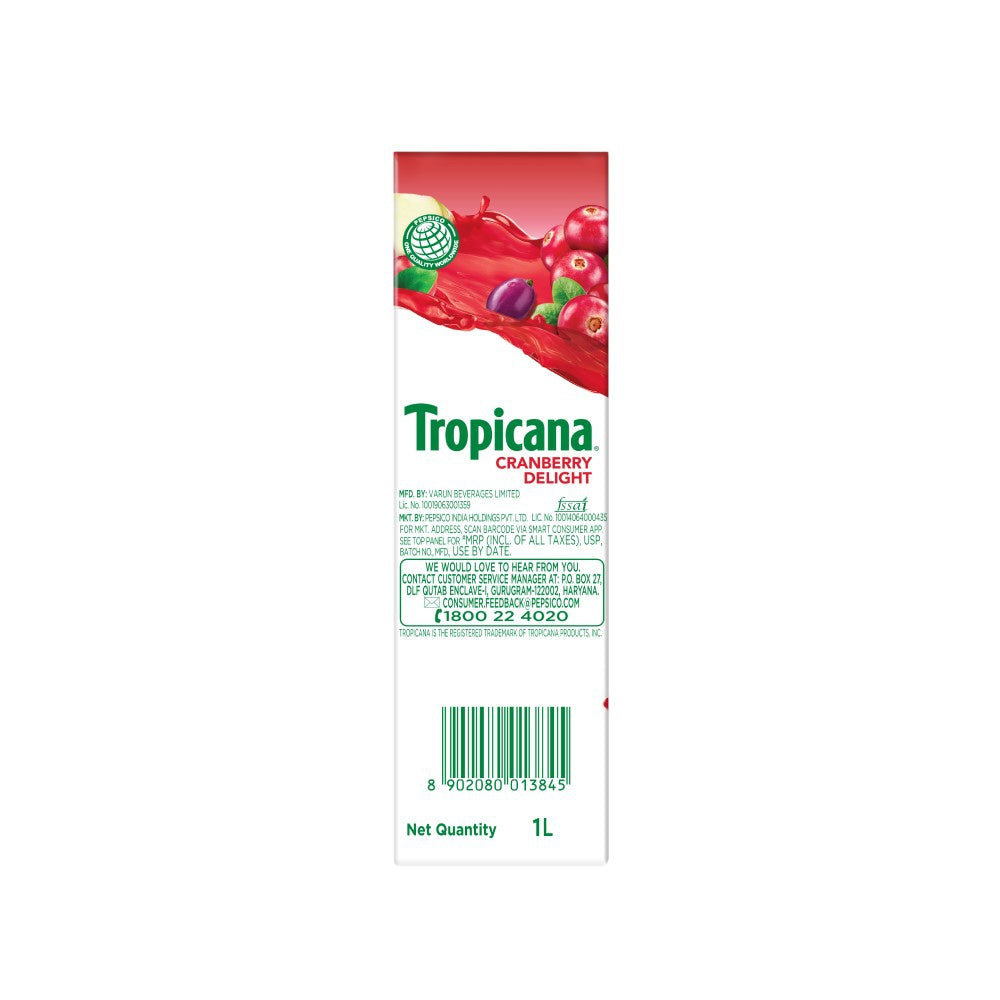 Tropicana Cranberry Delight Juice : 1 ltr