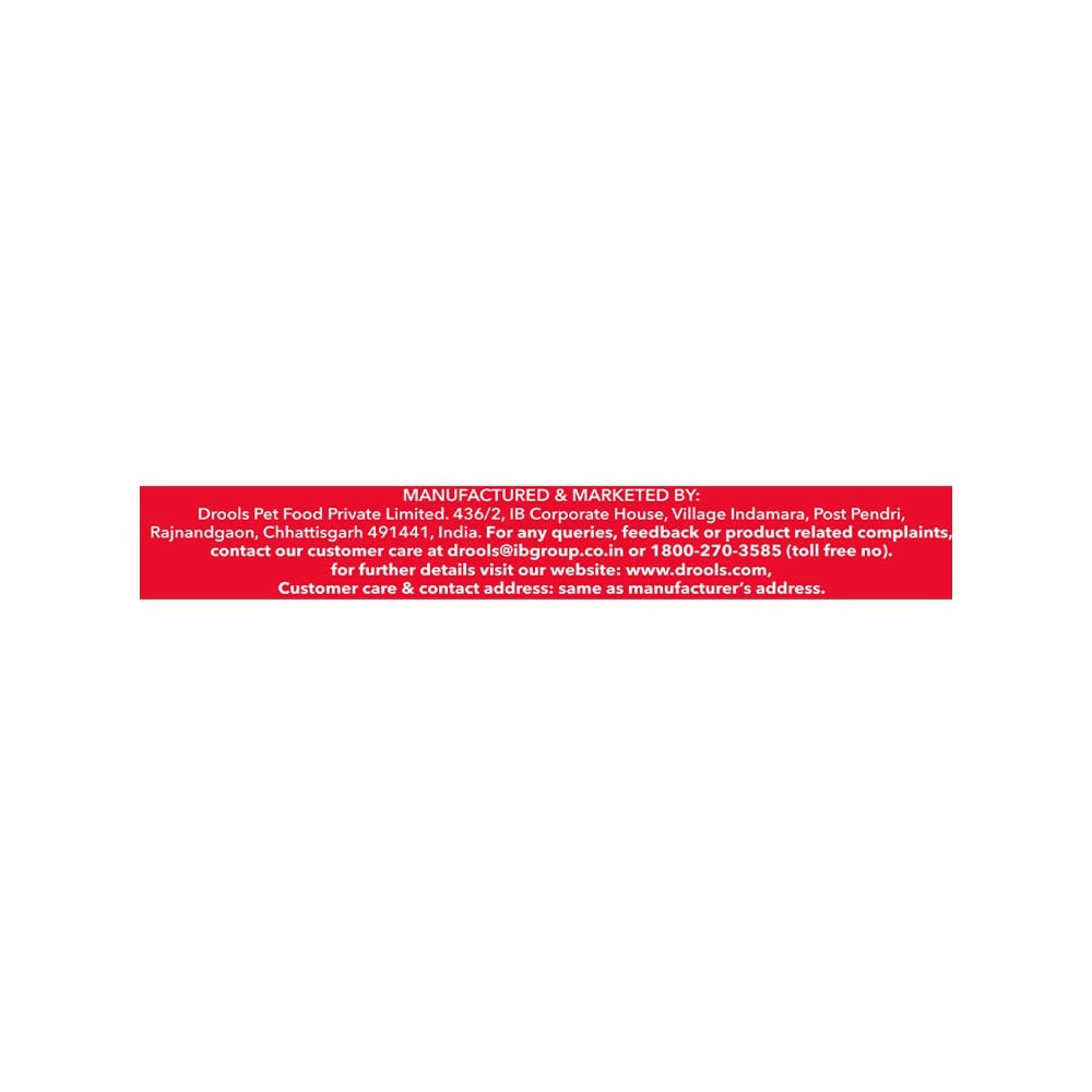 Drools Real Chicken Sausage Dog Treat : 1 pack (10 pieces)