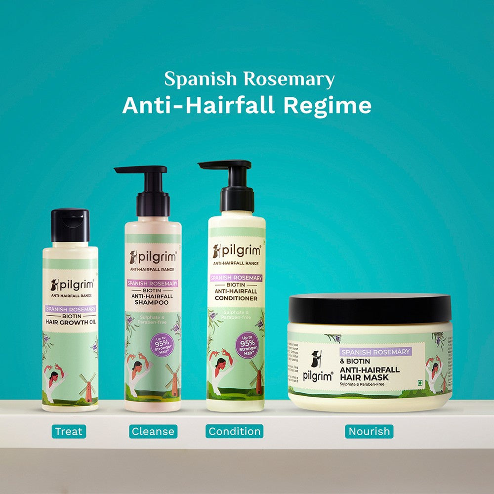 Pilgrim Anti Hairfall Shampoo with Biotin : 200 ml