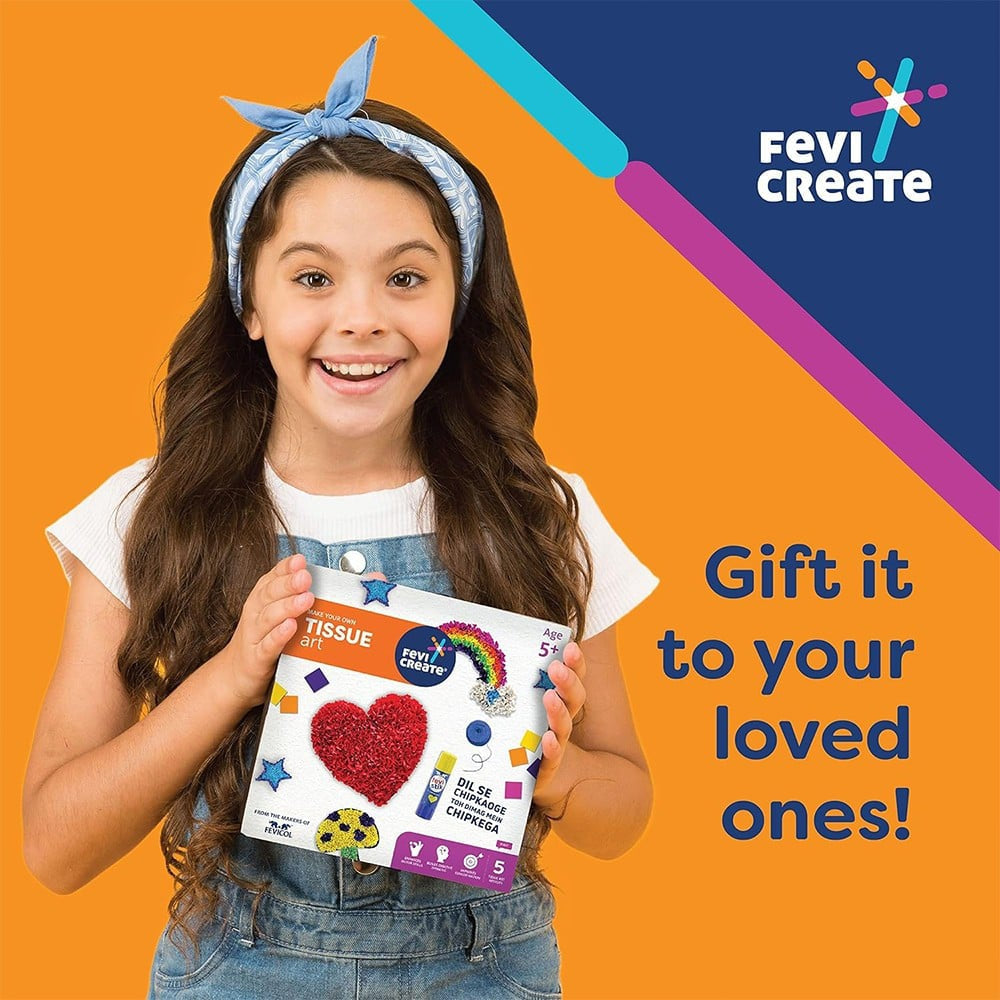 Pidilite Fevicreate Make Your Own Tissue Craft Kit : 1 unit