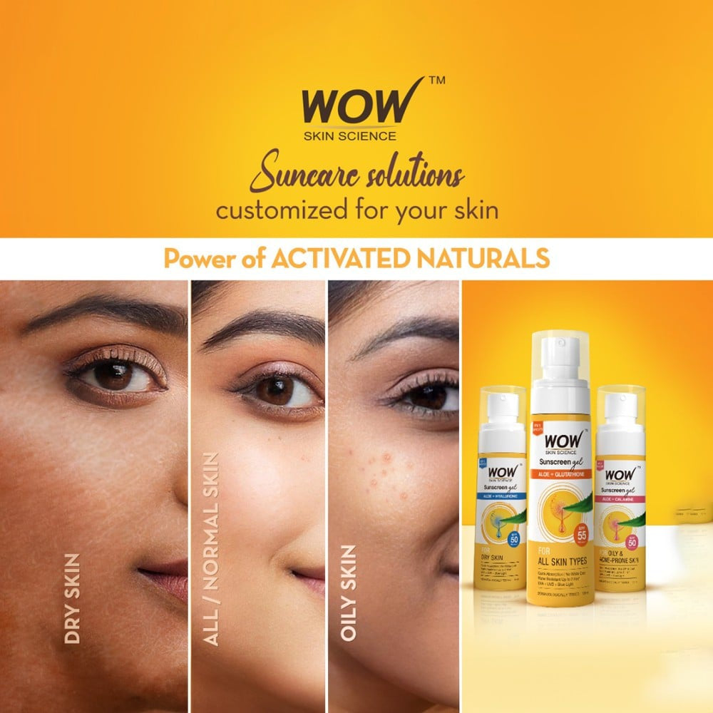 Wow Skin Science Matte Finish Sunscreen (SPF 55 PA+++ - 100 ml) : 100 ml