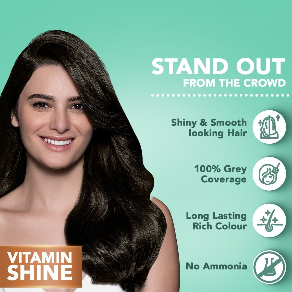 Streax Shine On Creme Hair Colour -Dark Brown 3 : 120 ml