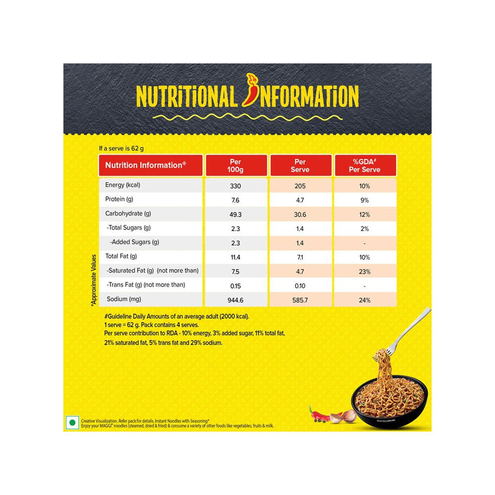 Maggi Spicy BBQ Instant Noodles : 248 g