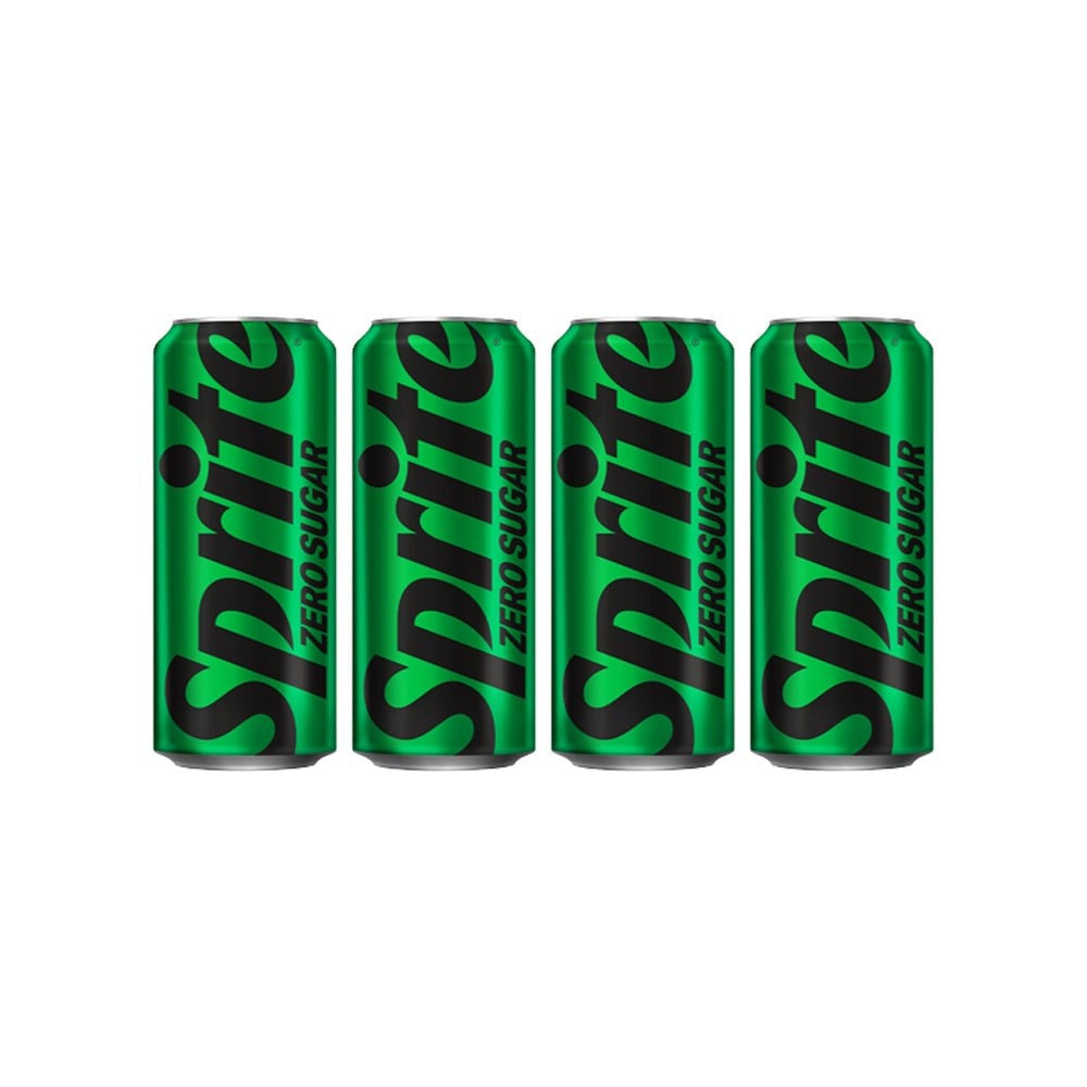 Sprite Zero Soft Drink - Pack of 4 : 4 x 300 ml