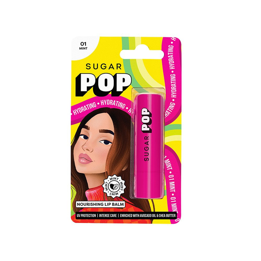 SUGAR POP Nourishing Tinted Lip Balm (Mint 01) : 4.5 g