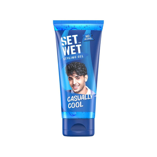 Set Wet Casually Cool Styling Hair Gel : 100 g