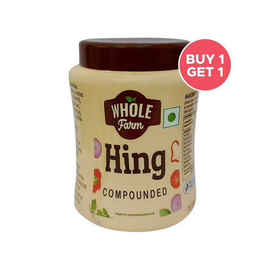 Whole Farm Premium Hing Powder Compounded - Buy 1 Get 1 Free : 1 x 50 g + 1 x 50 g