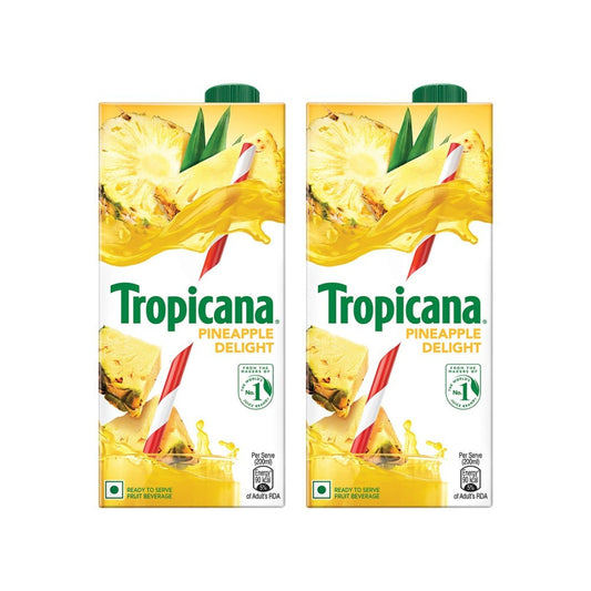 Tropicana Pineapple Delight - Juice - Pack of 2 : 2 x 1 ltr