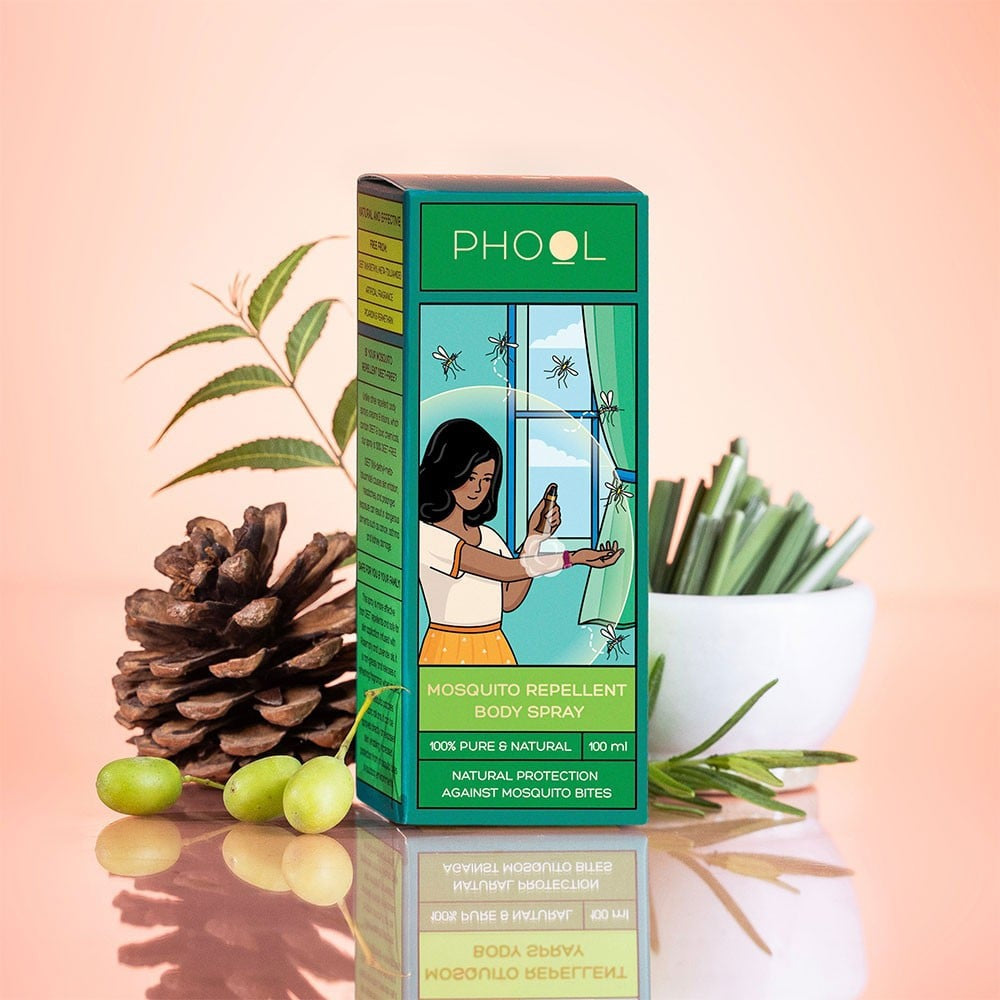 Phool Body Mosquito Repellent Spray : 100 ml