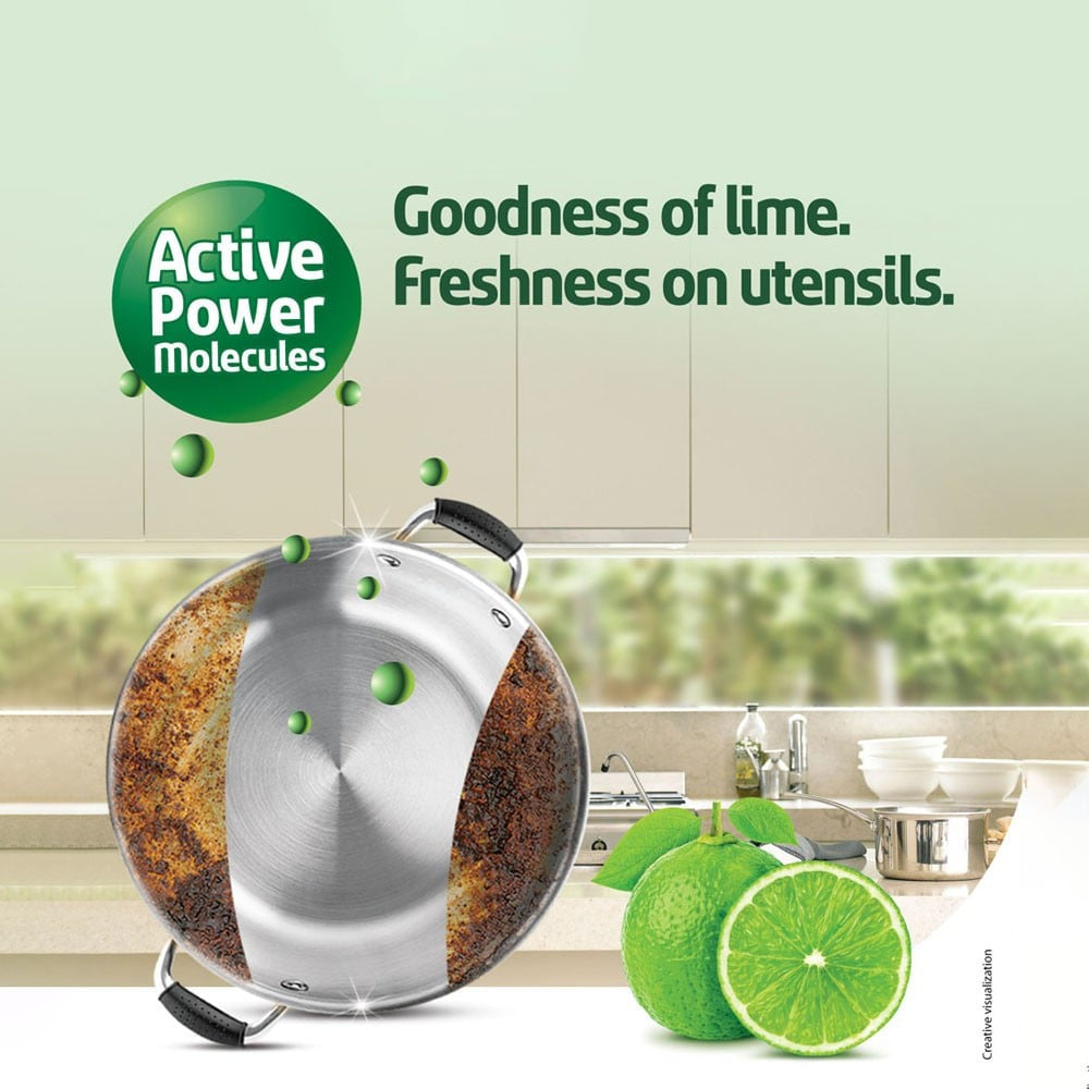 Pril Active Lime Grease fighter Dishwash Gel : 425 ml