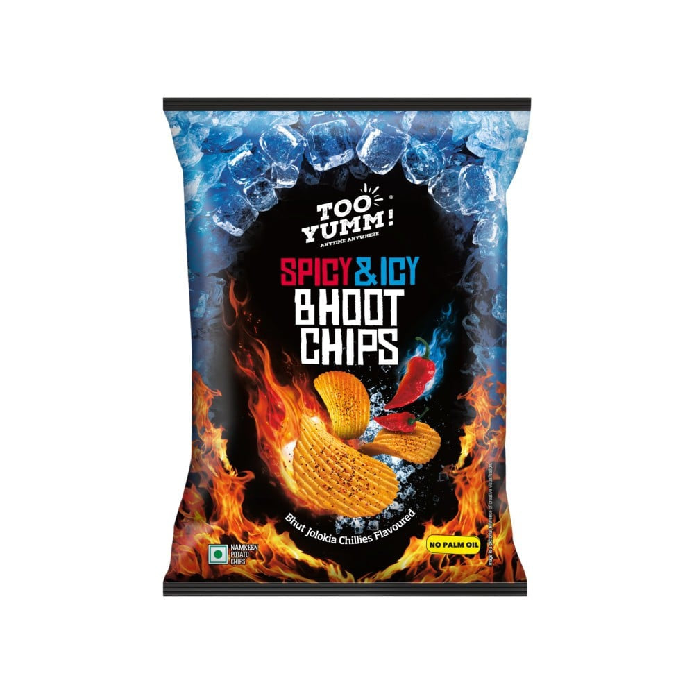 Too Yumm Spicy & Icy Bhoot Potato Chips : 82 g