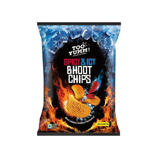 Too Yumm Spicy & Icy Bhoot Potato Chips : 82 g