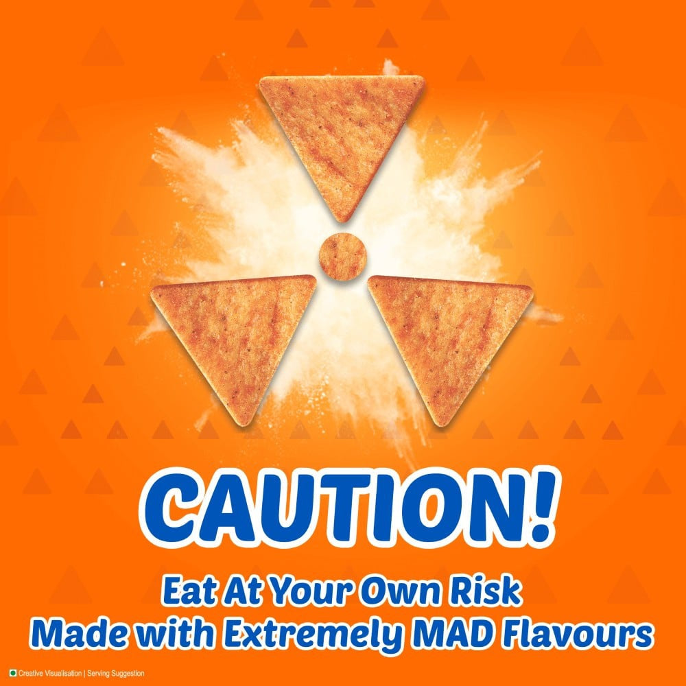 Bingo Mad Angles Very Peri Peri Crisps : 117 g