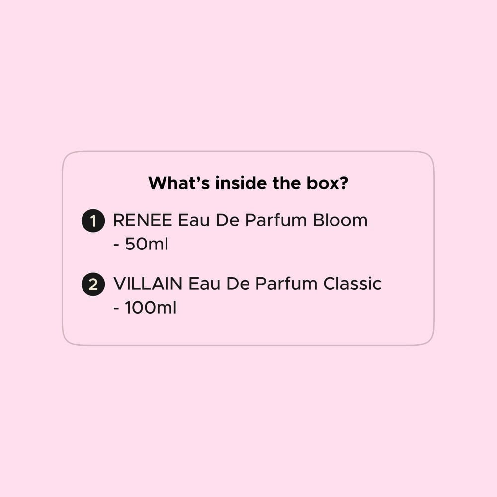 Renee x Villain Eau de Parfum : 2 pcs