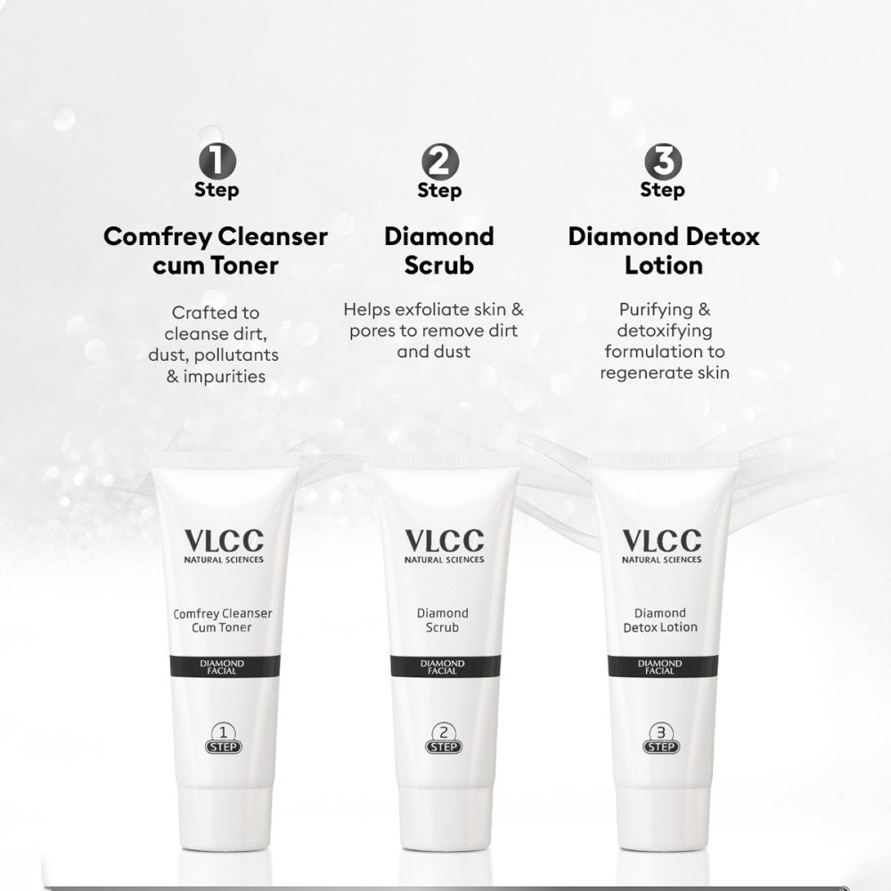 VLCC Diamond Facial Kit - Pack of 2 : 2 x 60 g