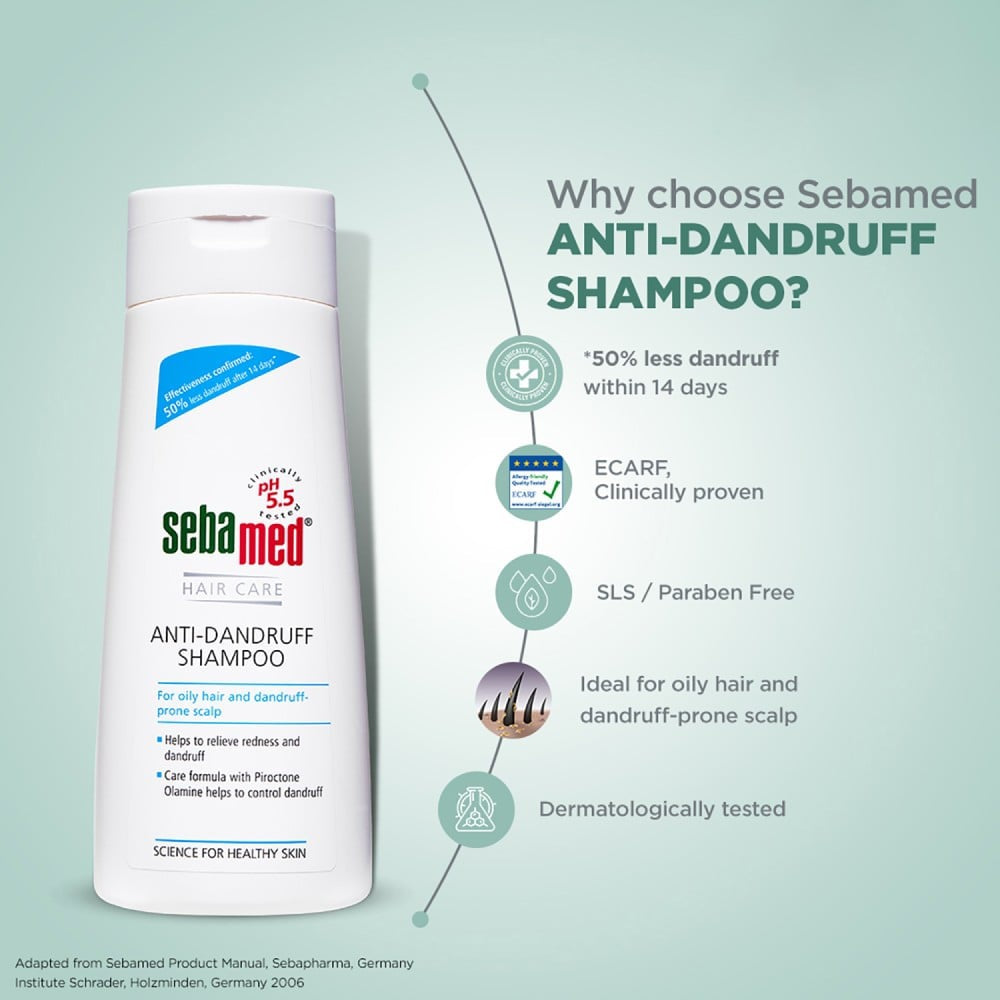 Sebamed Anti-Dandruff Shampoo : 200 ml