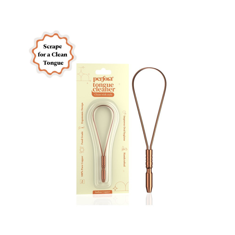 Perfora Tongue Cleaner - Copper - Pack of 3 : 3 x 1 piece