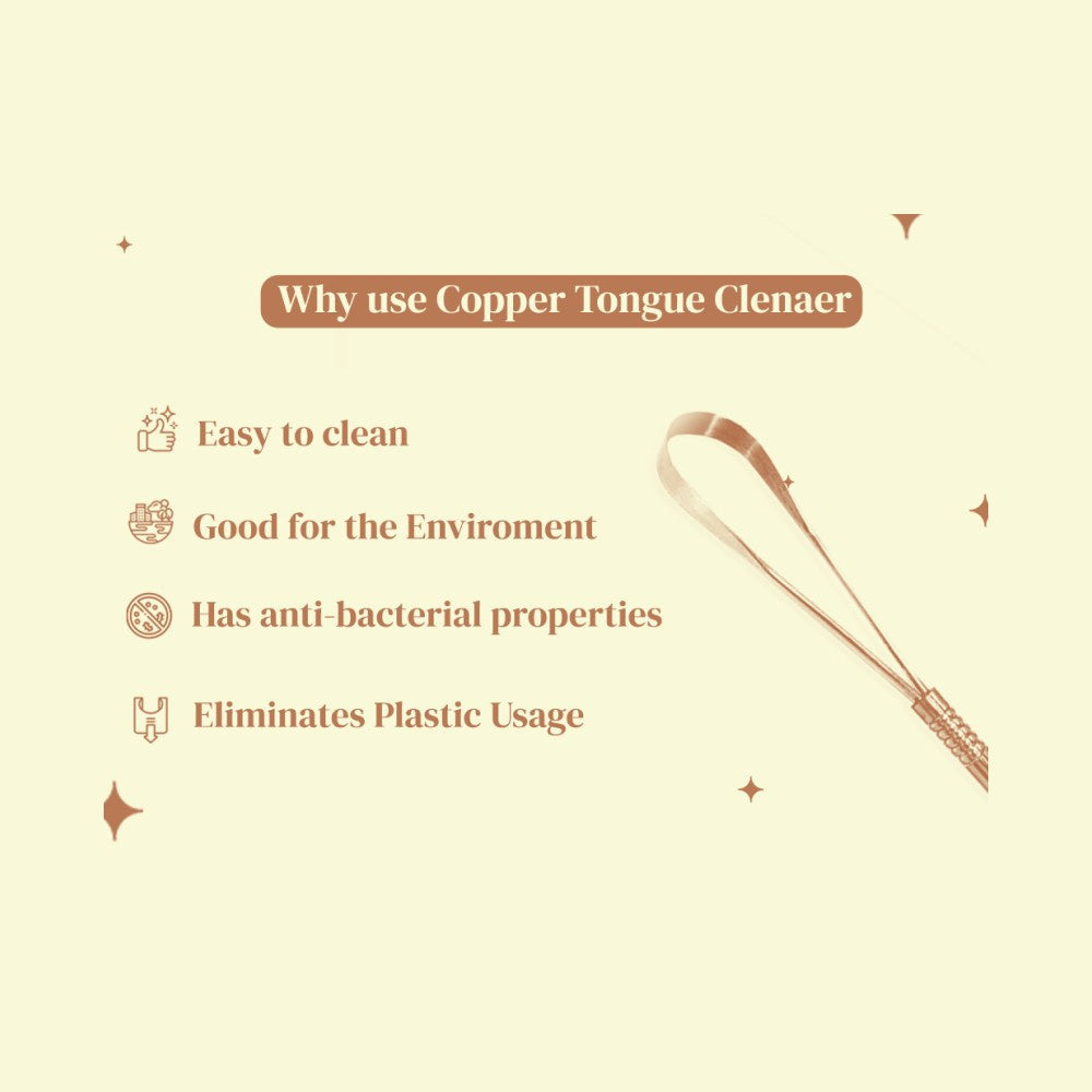 Perfora Tongue Cleaner - Copper : 1 pc