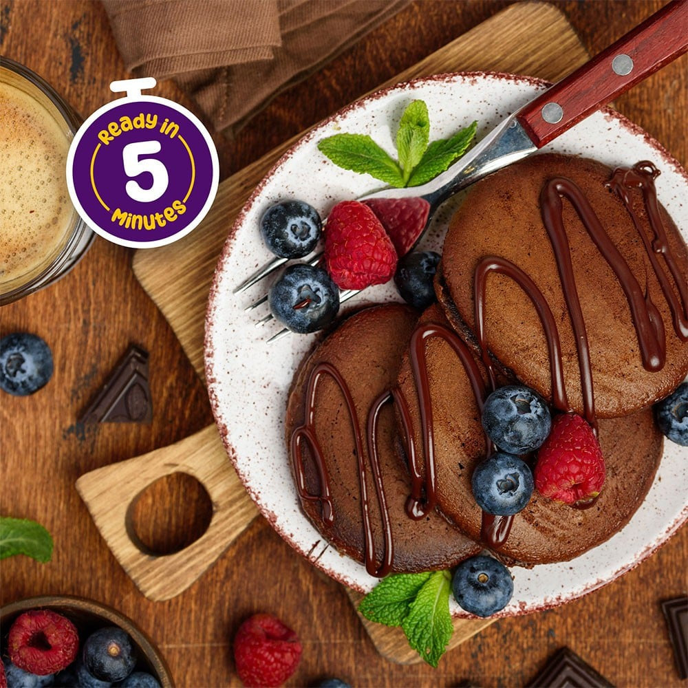 Yoga Bar Dark Chocolate Pancake Mix (No Maida, No Preservatives) : 150 g