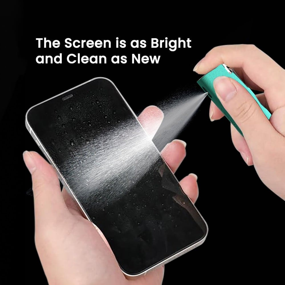 Portronics Swipe 2 Screen Gadget Cleaner (Spray, Green) : 1 unit