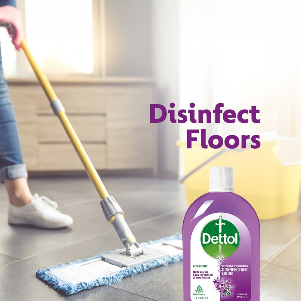 Dettol Multipurpose Liquid Disinfectant - Lavender Blossom : 1 ltr