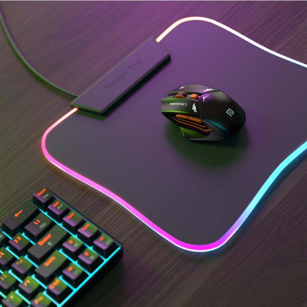 Portronics Vader Pro Wireless Gaming Mouse (Midnight Black) : 1 unit