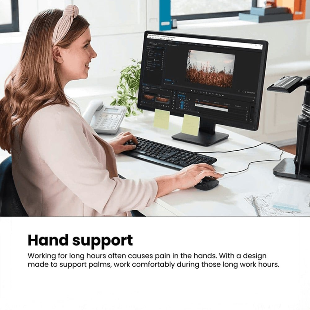 Portronics Toad 101 Optical Wired Mouse (Black) : 1 unit