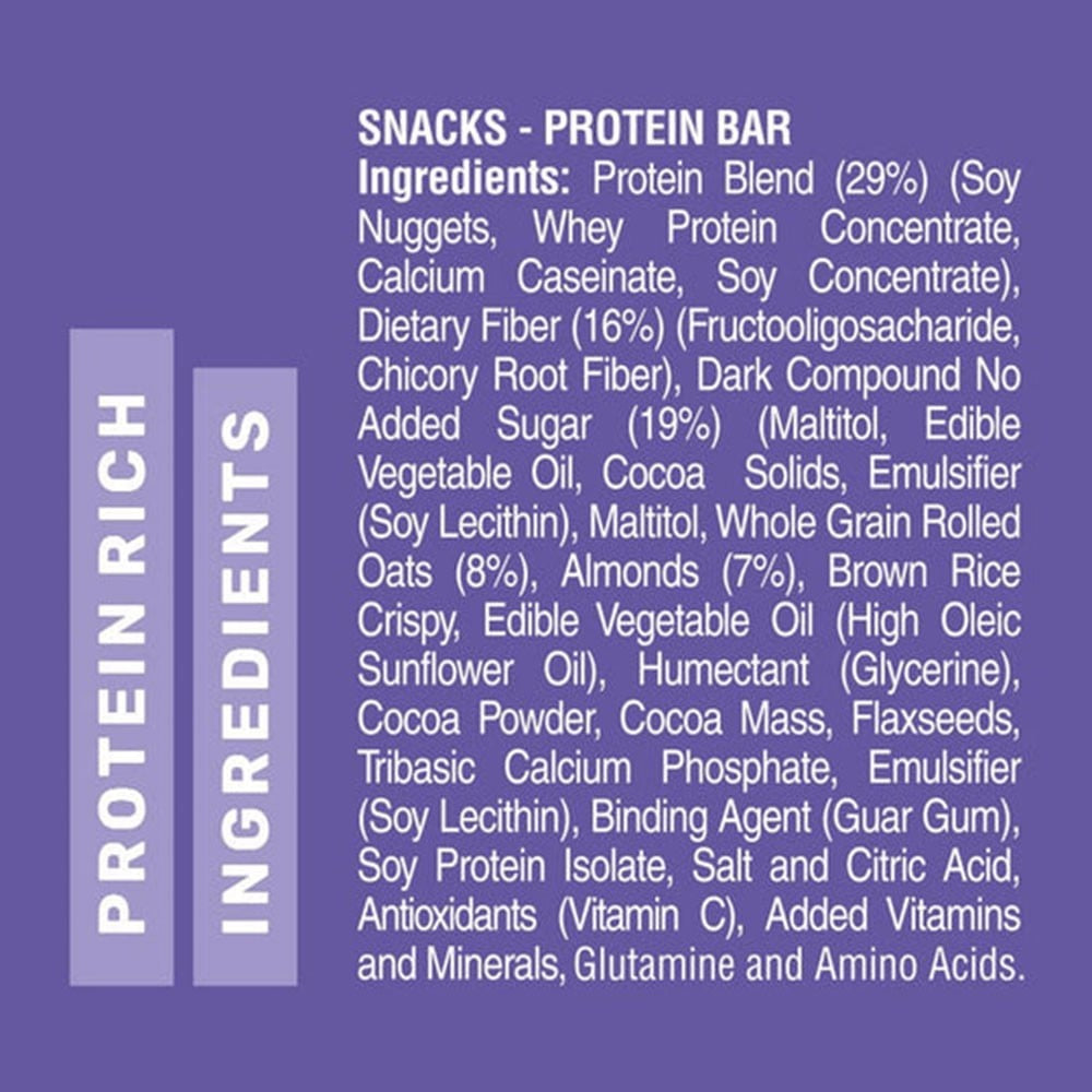 RiteBite Max Protein Bar (Choco Almond) - Pack of 2 : 2 x 100 g
