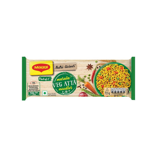 Maggi Nutri-Licious Masala Veg Atta Instant Noodles : 290 g