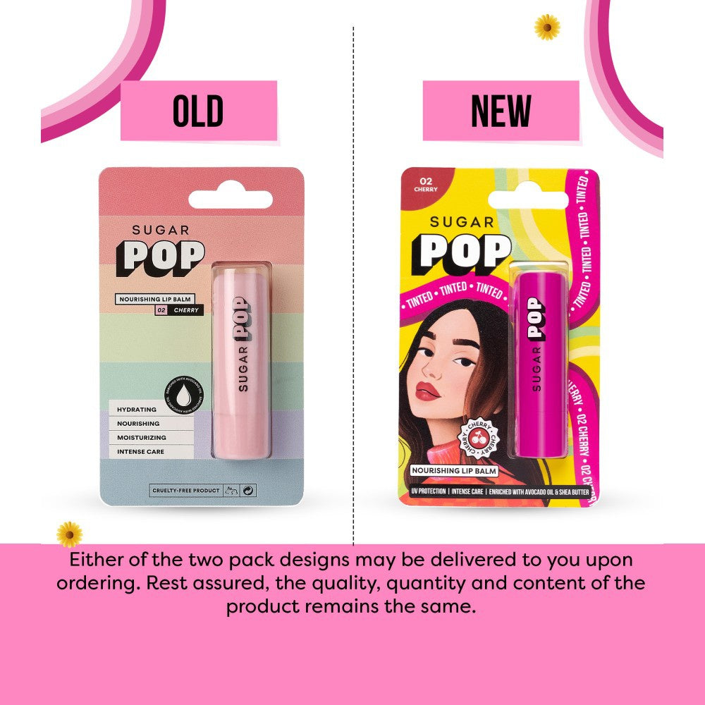 SUGAR POP Nourishing Tinted Lip Balm (Vanilla 03) : 4.5 g