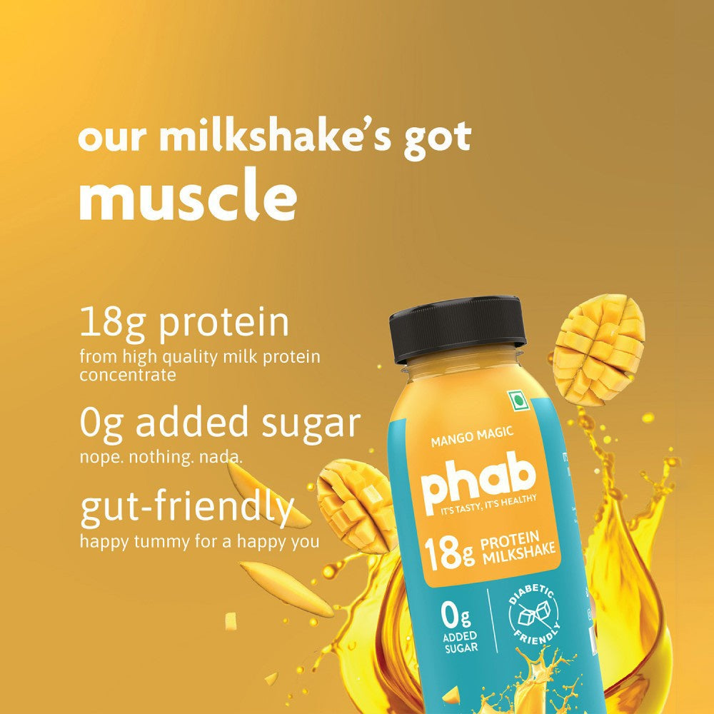 Phab Mango Magic Protein Milkshake : 2 x 180 ml