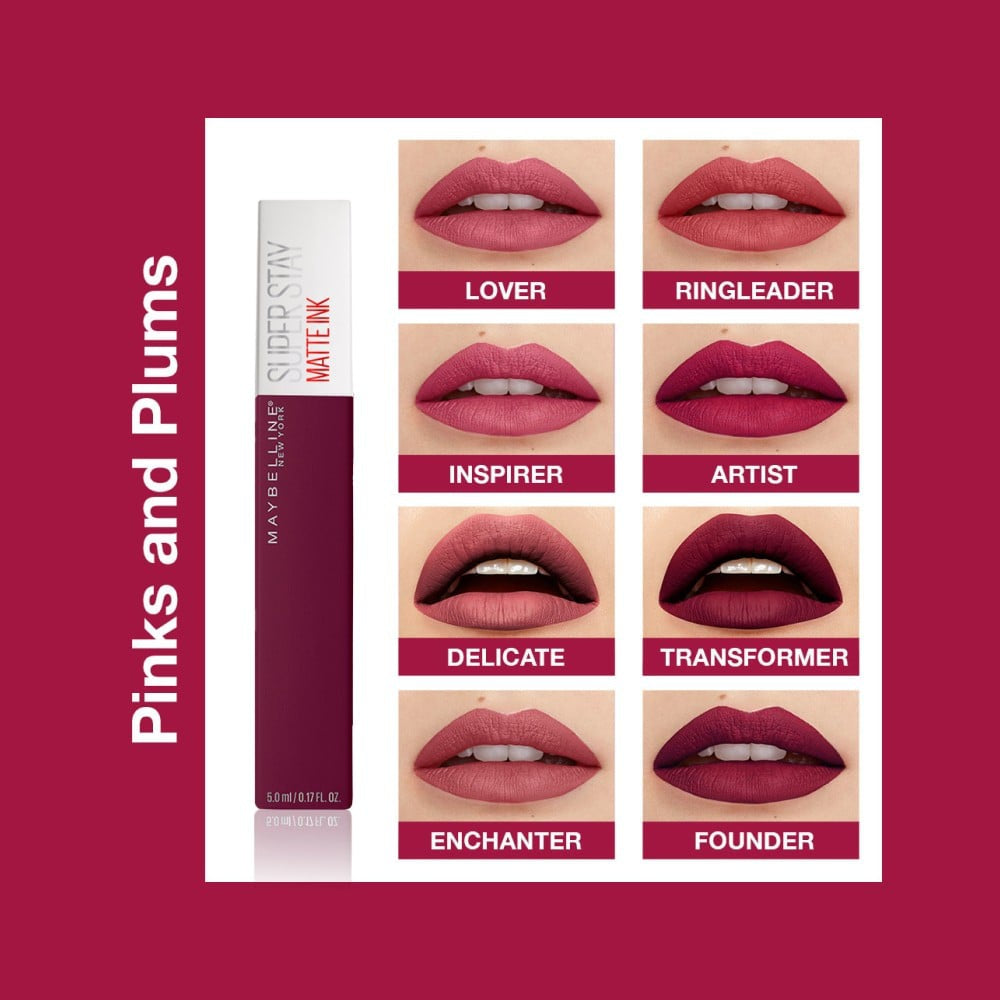 Maybelline New York Super Stay Matte Ink Liquid Lipstick (Voyager 50) : 5 ml