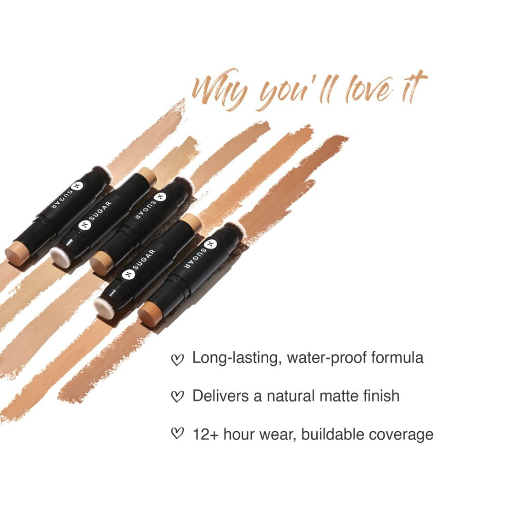 SUGAR Ace Of Face Foundation Stick Mini (15 Cappuccino) : 7 g