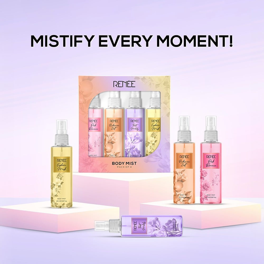 Renee Body Mist Set : 1 pack (4 pieces)
