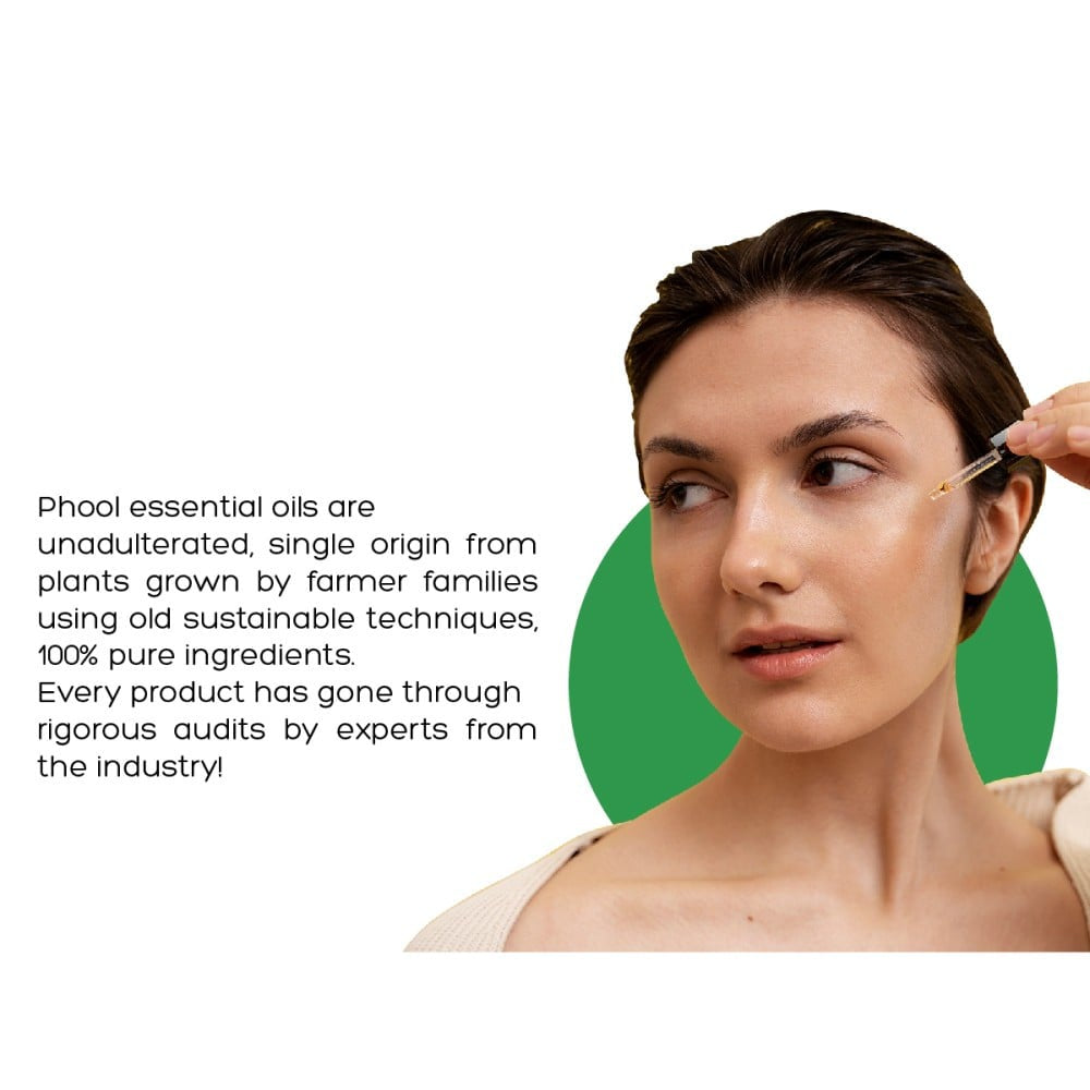 Phool Lemongrass Essential Oil - For Aromatherapy, Spa, and Home Diffuser : 10 ml