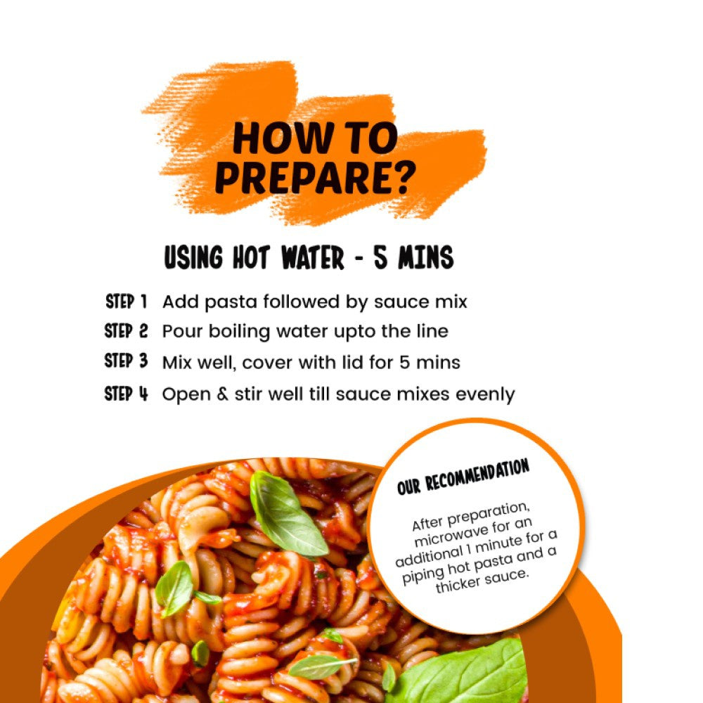 Yu Peri Peri Instant Pasta Cup : 60 g
