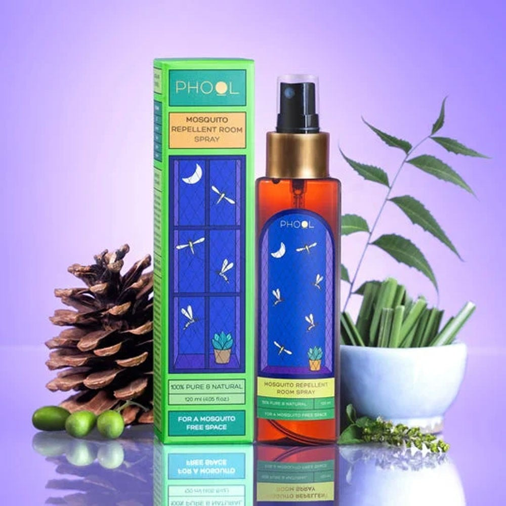 Phool Mosquito Repellent Spray for Room : 120 ml