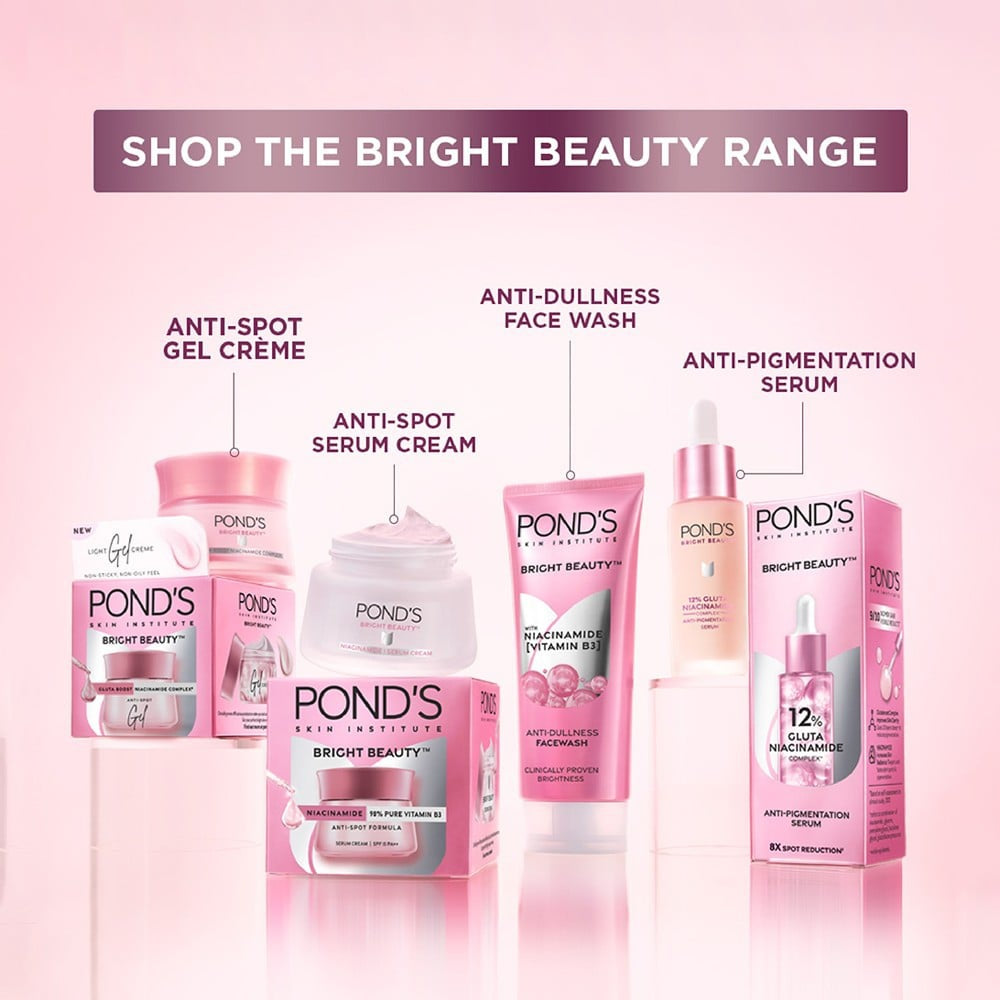 Pond's Bright Beauty Spot-Less Glow Face Wash : 150 g