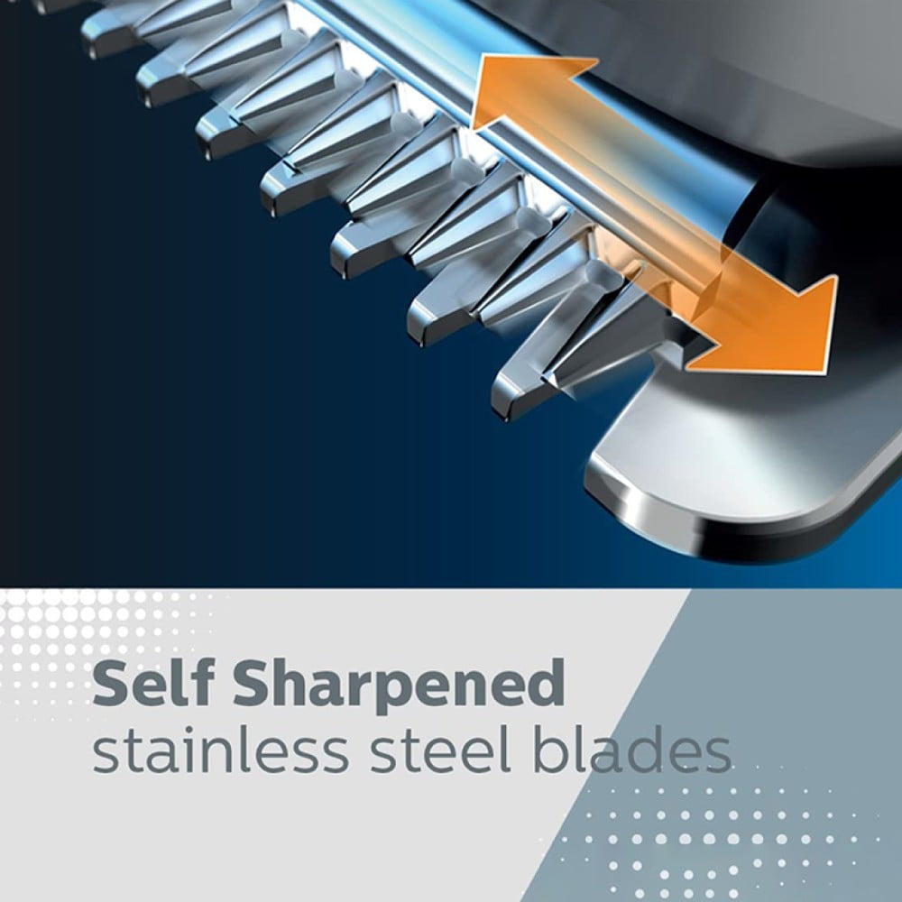 Philips MG3760/33 11 in 1 Multi Grooming Trimmer MG3760/33 (Silver) : 1 unit