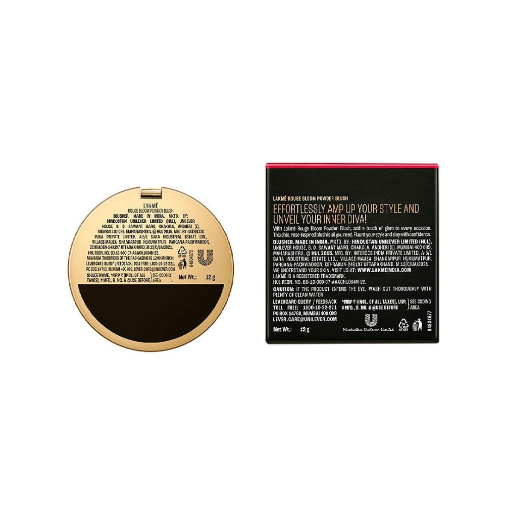Lakme Showstopper Collection Rouge Bloom Powder Blush (Blush Pink Blossom) : 12 g