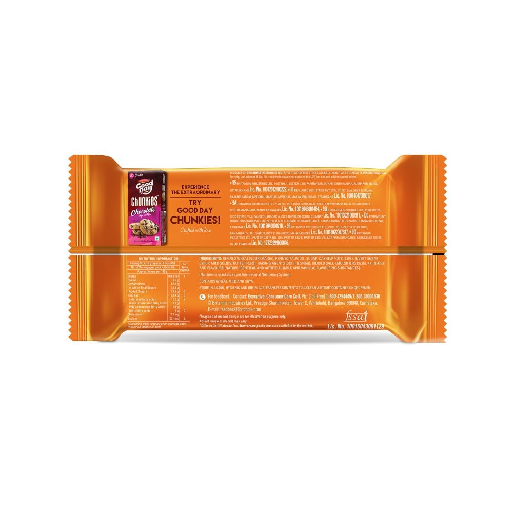 Britannia Good Day Cashew Biscuit (600 g) - Pack of 2 : 2 x 600 g