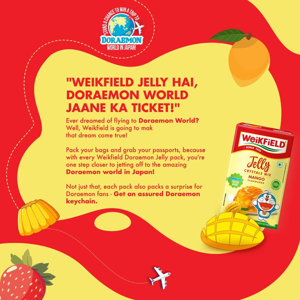 Weikfield Mango Jelly Mix : 90 g