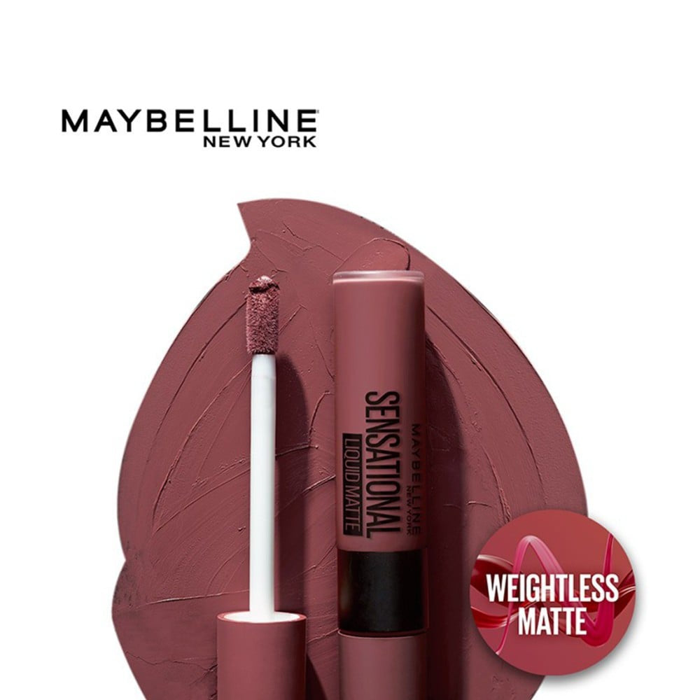Maybelline New York Sensational Liquid Matte Lipstick (Get Undressed NU07) : 7 ml