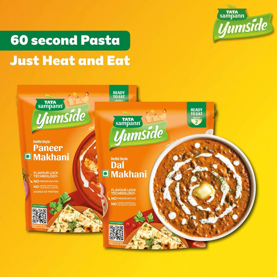 Tata Sampann Yumside Delhi Style Dal Makhani - Ready to Eat : 285 g