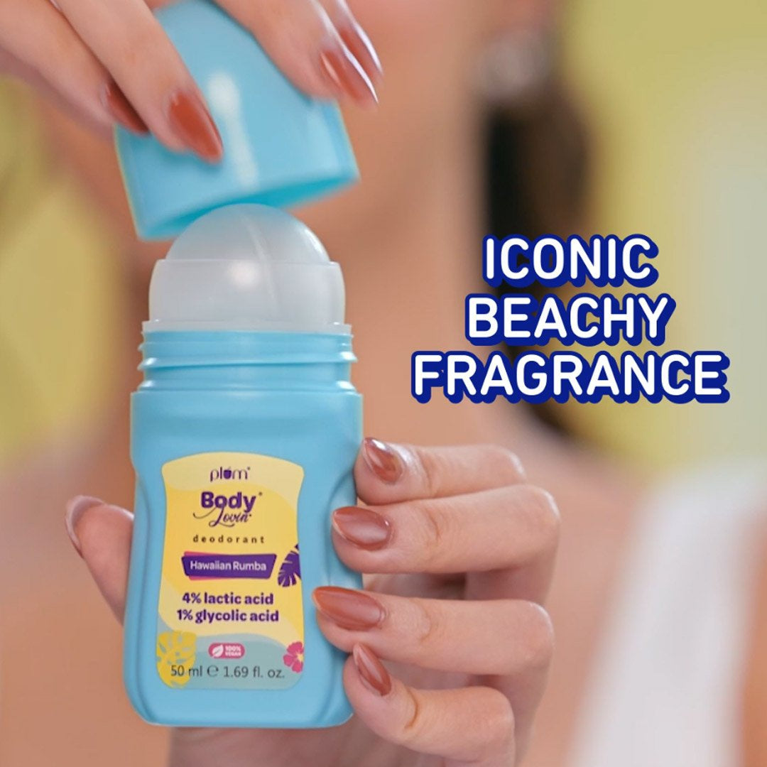 Plum BodyLovin' Hawaiian Rumba Deodorant Roll on : 50 ml