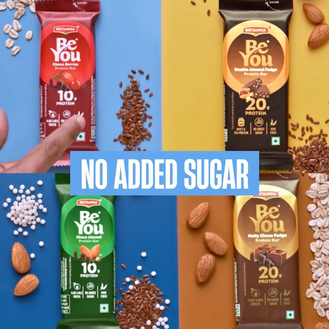 Britannia Be You Choco Almond Protein Bar : 45 g
