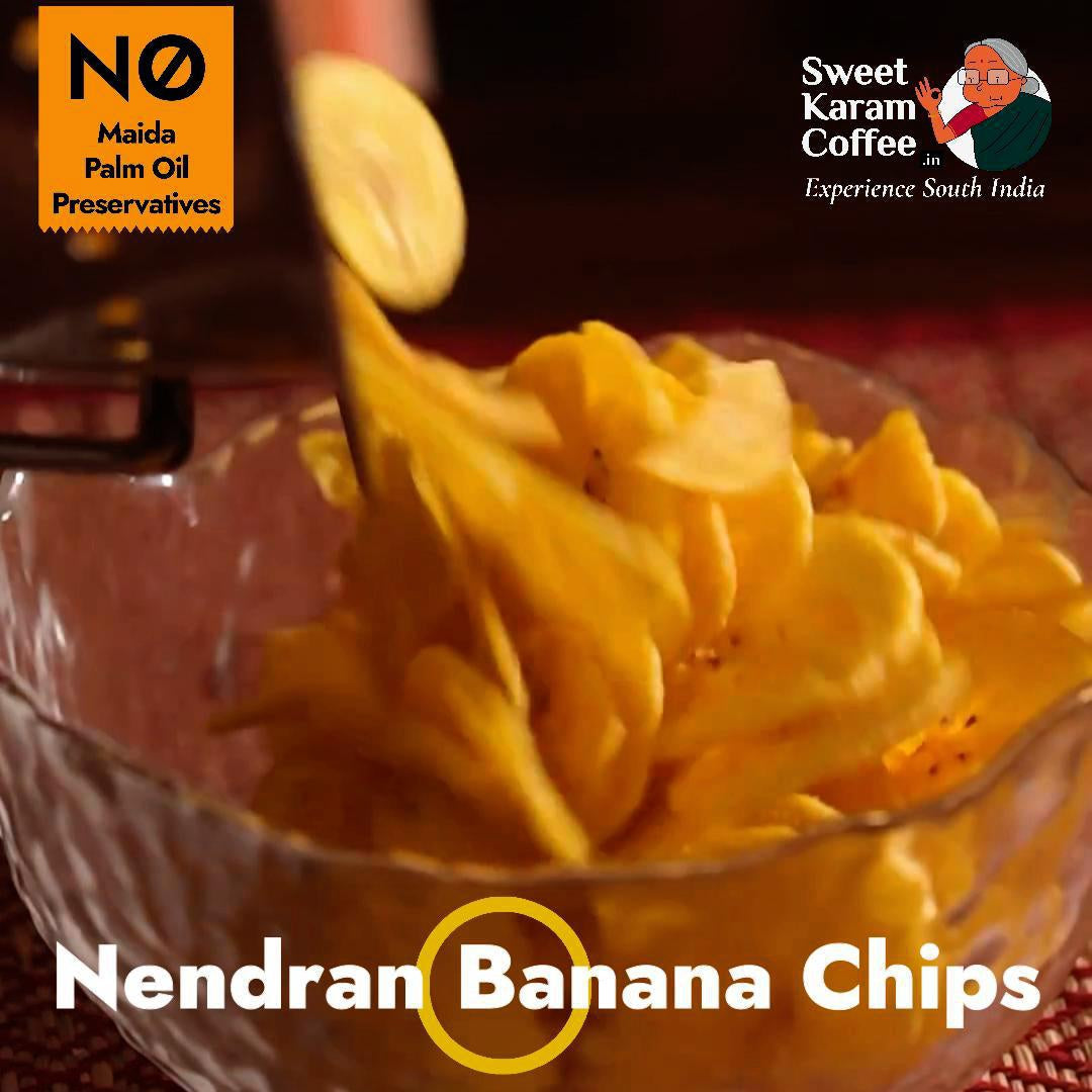 Sweet Karam Coffee Nendran Banana Chips : 65 g