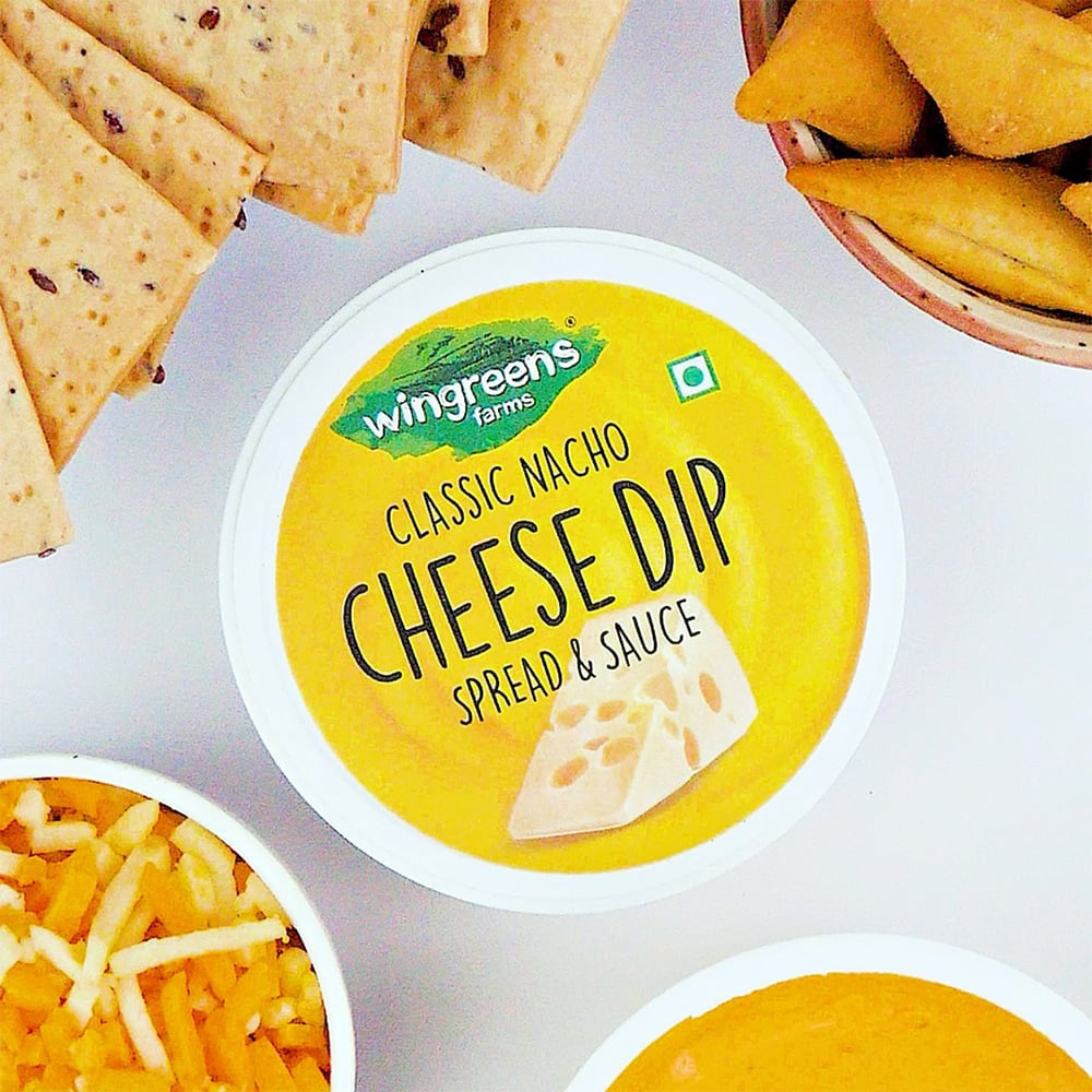 Wingreens Farms Classic Nacho Cheese Dip : 180 g